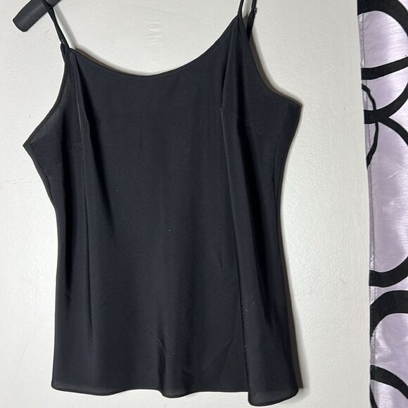 Talbots two piece set semi sheer animal print blouse and cami set - Picture 9 of 9